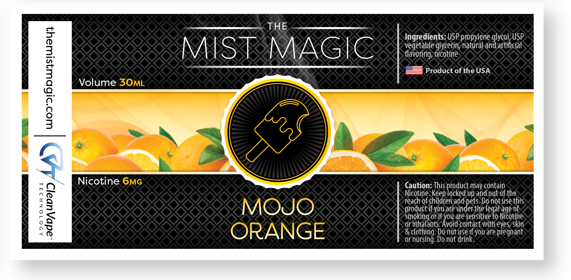 mist magic mojo orange package