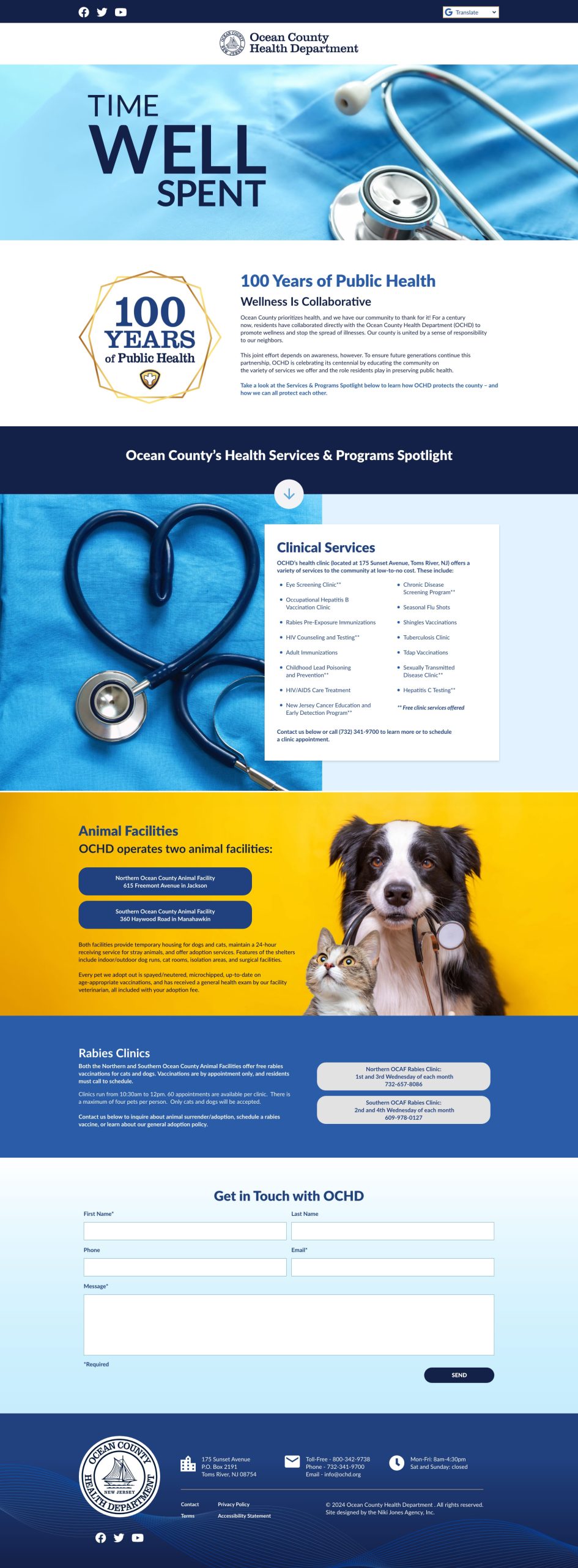OCHD Clinical Landing Page
