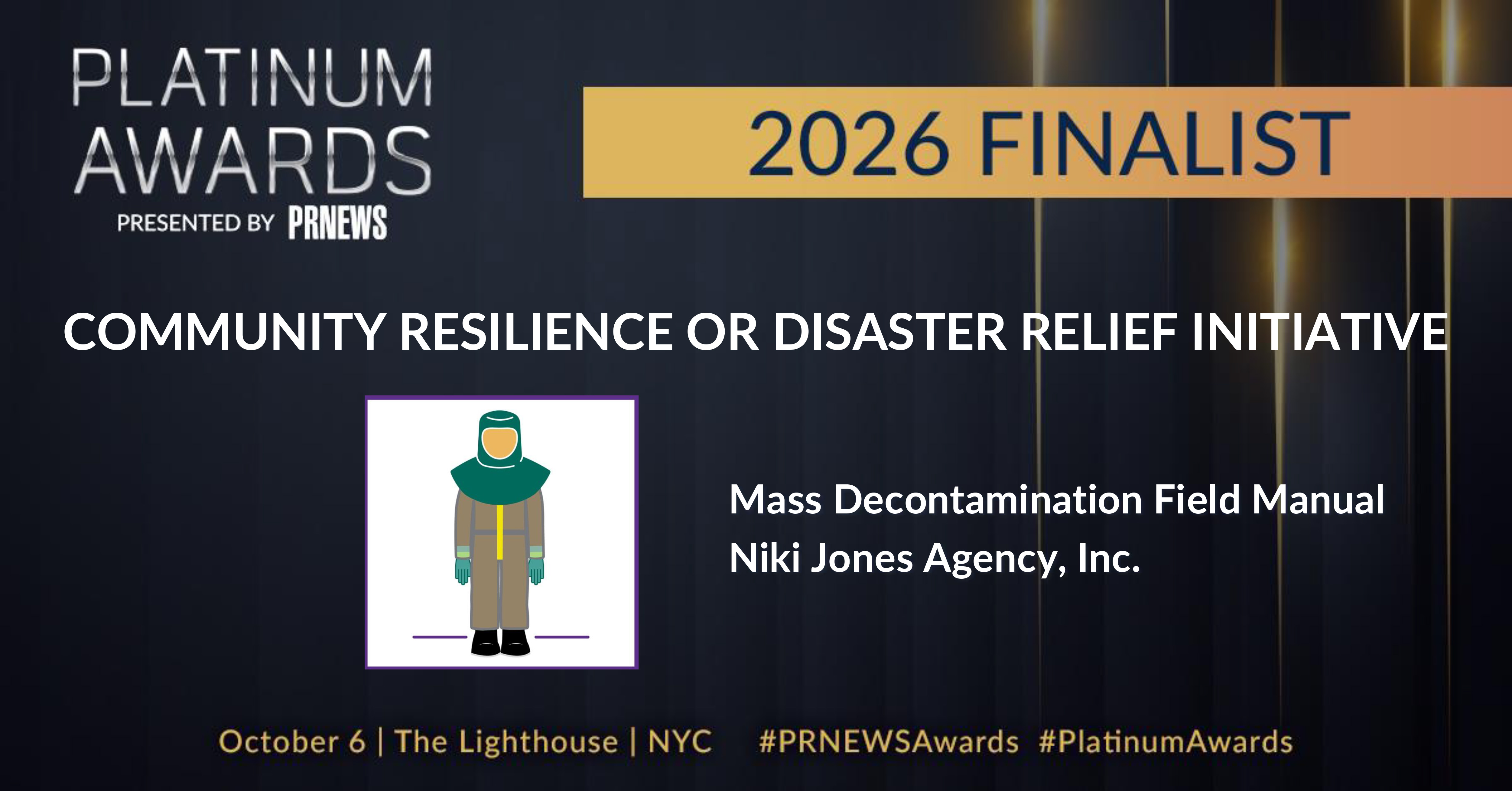 Niki Jones Agency Named Finalist in PRNEWS Platinum Awards 2026